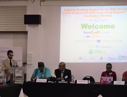Validation Workshop in Port Vila to conclude Technical Assistance Project to Melanesian Spearhead Group (MSG) Secretariat